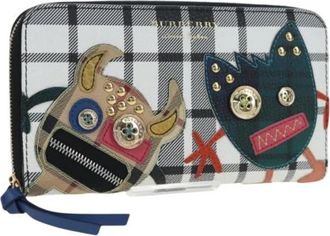 Burberry Pre-owned Long Wallet - Dames - Vintage Accessoires - Veelkleurig - ONE Size - Leer - Vintage