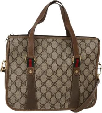 Gucci Pre-owned Handbags, female, Beige, Size: ONE SIZE Pre-owned Handbag
