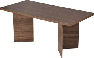 Calicosy Mesa De Comedor Con Sobre Rectangular Y 2 Patas L180 Cm - Loft
