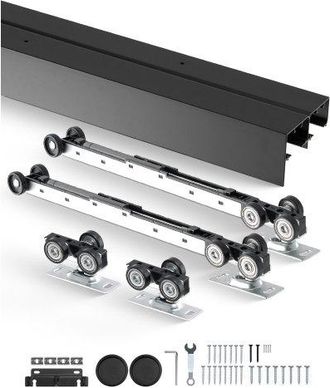 OEM Kit Ferramenta Per Porta Scorrevole Bypass, 2438 Mm, Resistente