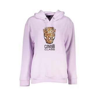Cavalli Kleedjes - Dames - Hoodies - Paars - XL - Hoodies & sweatvesten