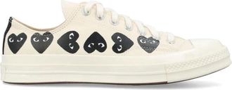 Comme Des Gar&ccedil;ons Chuck 70 Low Top Sneakers - Heren - Sneakers - Wit - 42 EU - Katoen - Schoenen