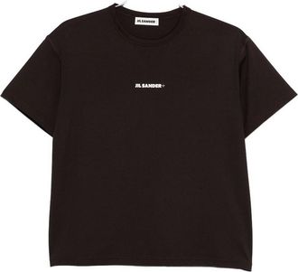 Jil Sander Crew Neck T-Shirt With Logo