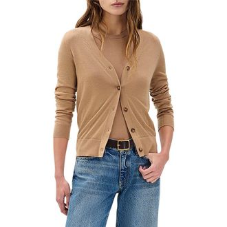 Rag & Bone Adeline Cashmere Cardigan in Camel at Nordstrom, Size X-Small