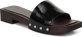Vince Barbara Platform Slide Sandal in Black at Nordstrom, Size 7.5