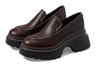 Michael Kors Shiloh Loafer Womens Flat Shoes Chocolate : 6.5 M, Leather