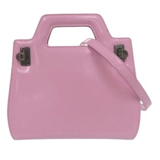 Ferragamo Pre-owned Handbags, female, Pink, Size: ONE SIZE Pre-owned Satchel