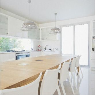 Trade Shop Trade Shop Traesio - Trade Shop - Lampadario Design Contemporaneo Paralume Metallo Traforato Sospensione E27 A37 Bianco