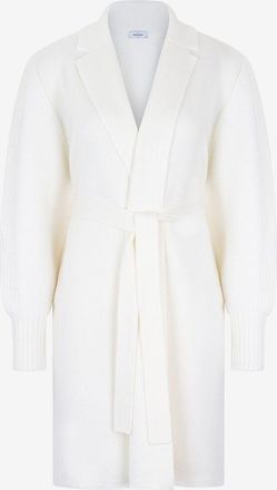 Gran Sasso Langer Mantel aus Schurwolle