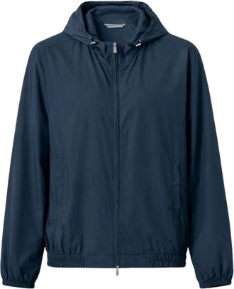 Fedeli Zoom Airstop Jacket - Heren - Windbreakers - Blauw - M - Polyester - Fitness