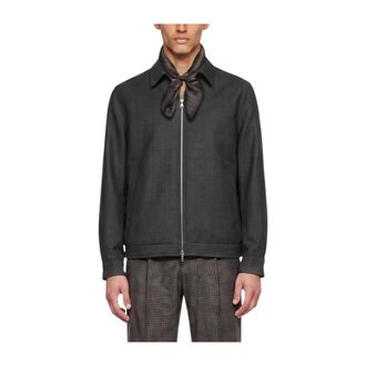 BRIGLIA 1949 Bill Jacket - Jackets - Hombre - Gris - XL