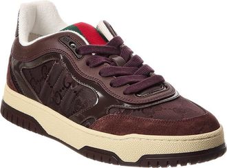 Gucci Re-Web Gg Canvas & Leather Sneaker