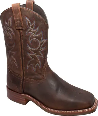 Adtec 11 Western Square Toe Boots in Dark Brown at Nordstrom, Size 10.5