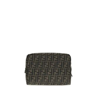 Fendi FF Zucca Monogram Clutch - Brown