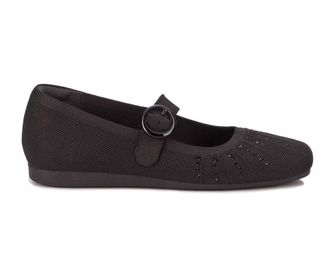 Drew Womens Naomi Shoes In Black Rhinestone Knit