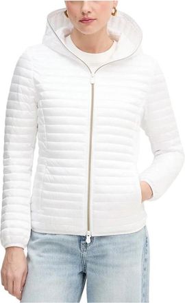 Save The Duck Hooded Jacket D33620W.iris 22 - Dames - Winterjassen - Wit - S - Jassen