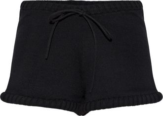 Poss&eacute; Posse, Korte Broeken, Dames, Zwart, M, Katoen, Katoenen Teo Shorts