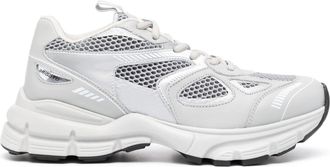 Axel Arigato Marathon Runner Gray Layered Reflective Sneakers