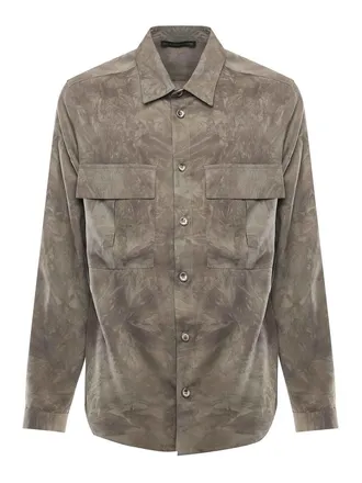 Giuliano Galiano Kito Viscose Shirt