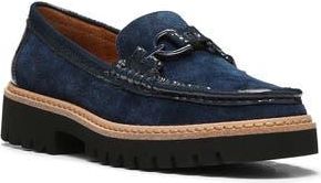 Donald J Pliner Helioci Moc Toe Loafer in Navy at Nordstrom Rack, Size 8.5