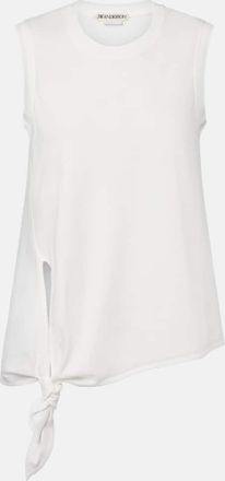 J.W.Anderson Tank top de jersey de algod&oacute;n
