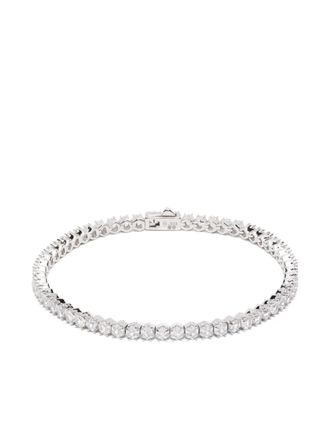 Hatton Labs Bracciale con montatura a pavé - Argento