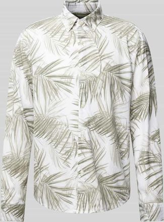 Tom Tailor Denim Relaxed Fit Freizeithemd aus Viskose-Leinen-Mix in Weiss, Gr&ouml;&szlig;e XL