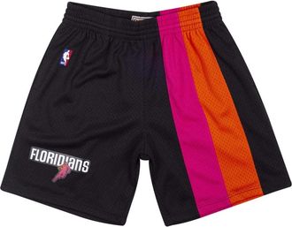 Mitchell & Ness Miami Heat Basketball Shorts 2005 Swingman - Heren - Fitness - Veelkleurig - XL - Polyester - Fitness