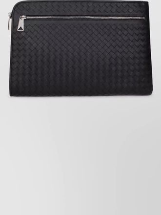 Bottega Veneta leather clutch bag