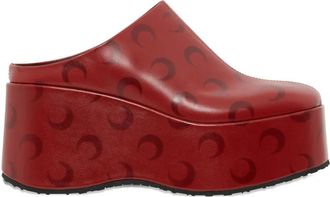 Marine Serre Muiltjes met plateauzool - Rood