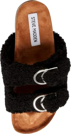 Steve Madden Connected Black CONN06S1-001 Womens