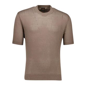 HUGO BOSS Heren, Tops, Bruin, Maat: 3XL