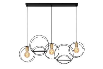 Netlighting Circle Pendant light 3xE27 Black