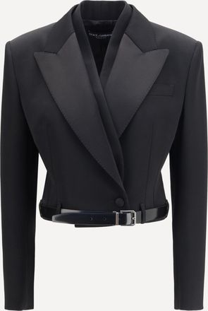 Dolce & Gabbana Sicilia double-breasted wool gabardine Jacket Female 42
