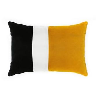 Maison Sarah Lavoine Cushion Coussins - Yellow - Velvet - Designer Sarah Lavoine