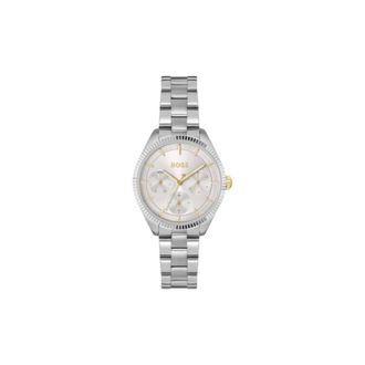 HUGO BOSS Sage Sport Horloge - Dames - Accessoires - Grijs - Maat: ONE Size Leer