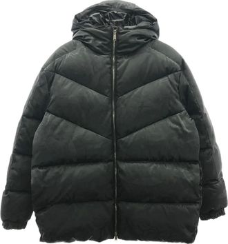 Versace Piumino con stampa barocca anni 2010 - Nero