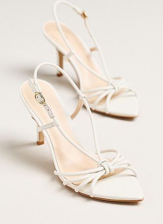 Maeve Strappy Pointed-Toe Heels