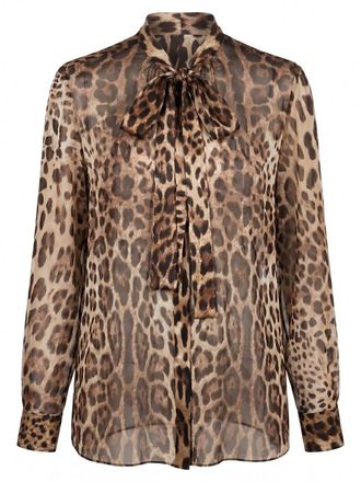 Dolce & Gabbana Leopard-Print Shirt