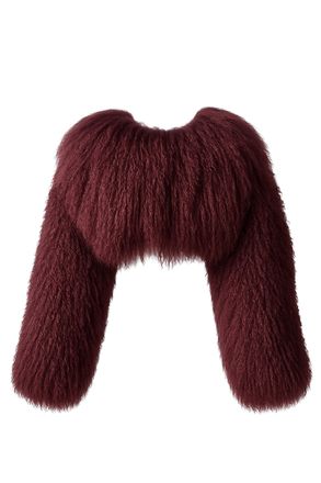 Wanan Luxury Giacca Elonoir Borgogna in Mongolia-Donna