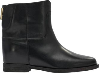 Via Roma 15 Santa Monica Enkellaars - Dames - Enkellaarsjes - Zwart - 36 EU - Schoenen