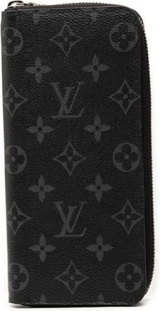 Louis Vuitton Pre-owned Wallets, female, Black, Size: ONE SIZE Pre-owned Zip Around Wallet