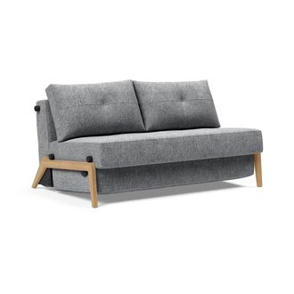 Innovation Cubed 140 Schlafsofa, 98 x 148 cm, Eiche / granitgrau (565 Twist)