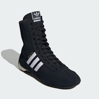 adidas Originals ADIDAS Originals Unisex Rasant Shoes - Black Leather - Size UK 4.5