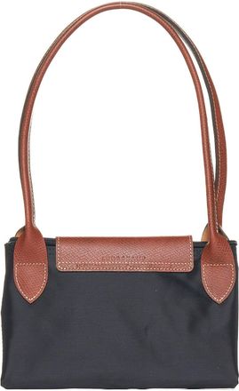 Longchamp Womens Shoulder Bag Le Pliage L Black Polyamide