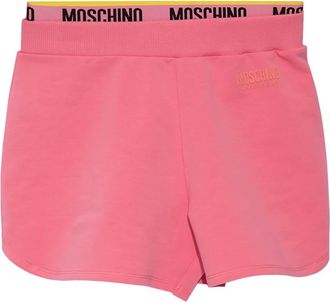 Moschino Katoenen shorts - Dames - Bermuda - Roze - L - Katoen - Korte Broeken