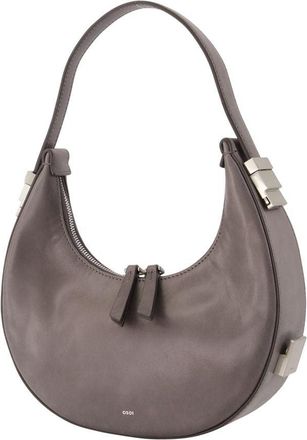 Osoi Womens Toni Mini Bag - Osoi Leather Grey Cowhide Handbags-Purses