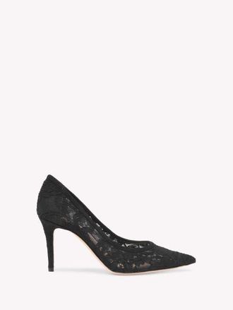 Gianvito Rossi Claudia 85 Pump in Black Textile at Nordstrom, Size 41.5