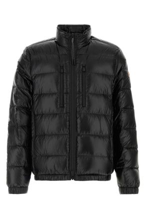 Moncler Black Mock Collar Jacket