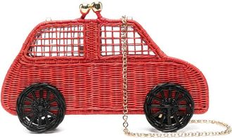 Serpui Cinquecento Woven Car Clutch Bag